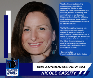General Manager, Nicole Cassity